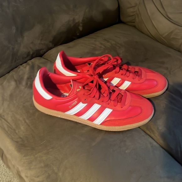 COPY - Red women’s adidas sambas sneakers - Picture 2 of 3